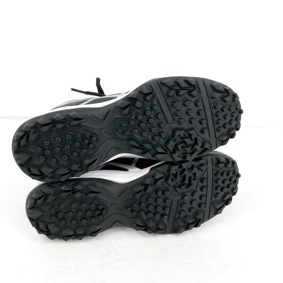 ASICS Womens Gel-Lethal Field Hockey Sneakers US 10 Black Silver Lace Up NIB - Picture 10 of 11